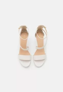 Anna Field Leather - Sandales À Talons Hauts - White -Anna Field Soldes 04a3641f834042cfaf613f2f5d1b2255