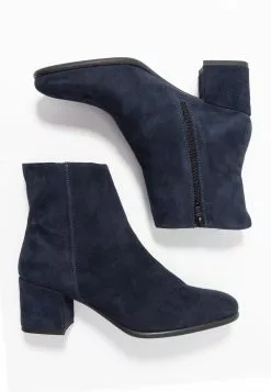 Anna Field Leather - Bottines - Dark Blue -Anna Field Soldes 0c8ab4ca5f284d3f9f0baf5acf365a43