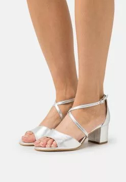 Anna Field Leather - Sandales - Silver