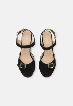 Leather - Sandales - Black -Anna Field Soldes 142a9d9cceff4445a72df0c941745b72