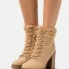 Anna Field Leather - Bottines À Lacets - Beige -Anna Field Soldes 15dddc56386e4f3282bc12dfa9e3f33d