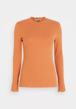 Anna Field T-Shirt À Manches Longues - Orange -Anna Field Soldes 18b1fe41bd4141189dfe0bcfa9b6ccc7