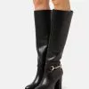 Anna Field Leather - Bottes À Talons Hauts - Black