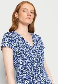 Anna Field Robe De Jour - Blue/White/Multi Coloured 11 Anna Field Robe De Jour - Blue/White/Multi Coloured -Anna Field Soldes 206775e874c1469dacff61b057a91a00