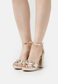 Anna Field Leather - Sandales À Talons Hauts - Gold