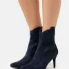 Anna Field Bottines À Talons Hauts - Dark Blue