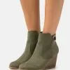 Anna Field Bottines Compensées - Khaki