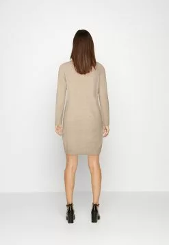 Anna Field Perkin Ausschnitt Mini Strickkleid - Robe Fourreau - Camel -Anna Field Soldes 30478c26a2324ee4b8c409fa830fb55a