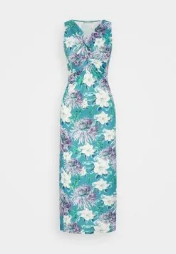 Anna Field Robe En Jersey - Turquoise/Purple/Beige -Anna Field Soldes 35f42317a6d248c0baa2232655b53b07