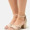 Leather Wide Fit - Sandales - Beige