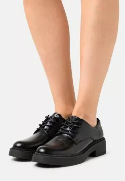 Anna Field Derbies - Black