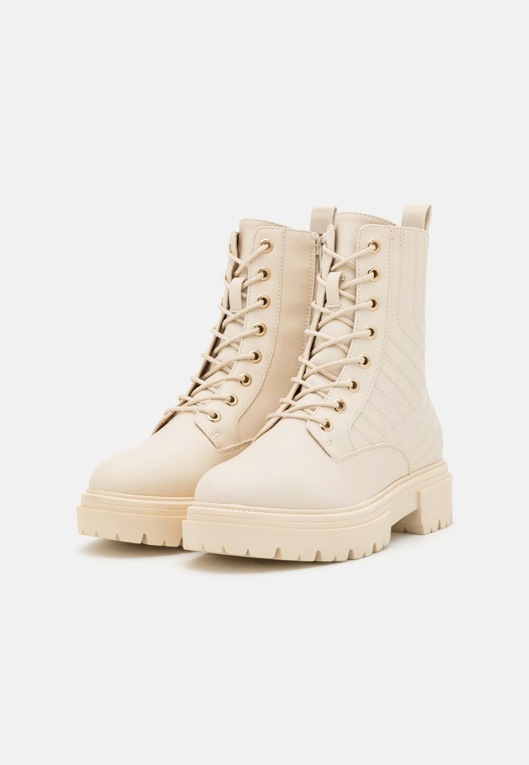 Anna Field Bottines À Lacets - Off-White 5 Anna Field Bottines À Lacets - Off-White – Image 3