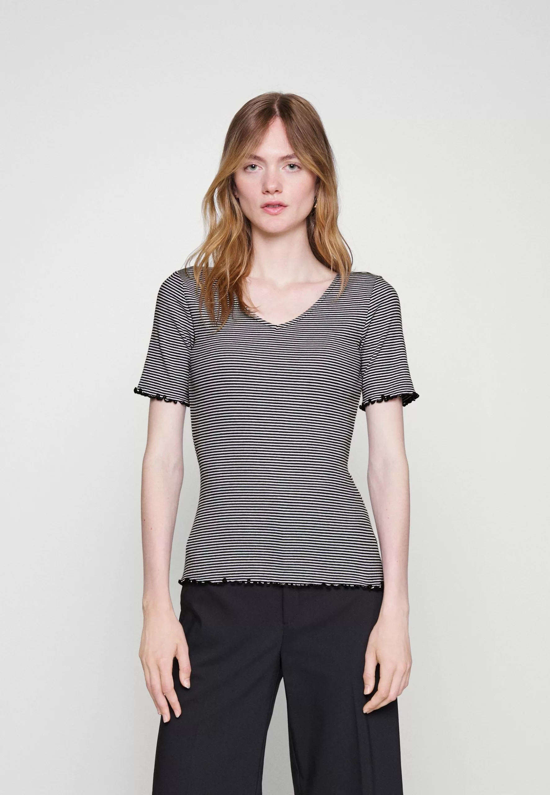 Anna Field T-Shirt Imprimé - White/Black 3 Anna Field T-Shirt Imprimé - White/Black