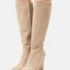 Anna Field Leather - Bottes Compensées - Beige -Anna Field Soldes 4002c1c6642e4ae382b206acdb761c4c
