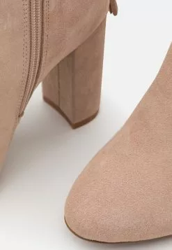 Leather - Bottes À Talons Hauts - Beige -Anna Field Soldes 46cb7ba4b24644c79690a3cae899d54e