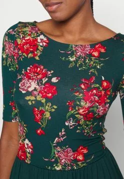 Anna Field Robe En Jersey - Multi-Coloured/Green -Anna Field Soldes 46e7a20df82342b5b5a5999a340269bd