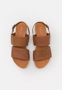 Anna Field Leather - Sandales - Cognac -Anna Field Soldes 4ad31722b3234a988473791b78e3739e