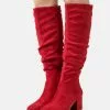 Anna Field Bottes - Red 2 Anna Field Bottes - Red -Anna Field Soldes 4d28295179fa4026badb3744f1f3410e