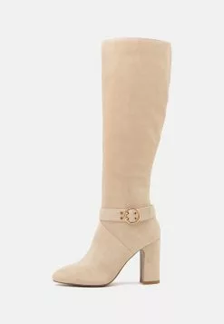 Anna Field Leather - Bottes À Talons Hauts - Beige -Anna Field Soldes 542a113aeb124f8cb1181c23a4ff6a25