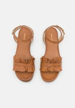 Anna Field Leather - Sandales - Cognac -Anna Field Soldes 5616cbb6bab74ab995d0886bca41ed76
