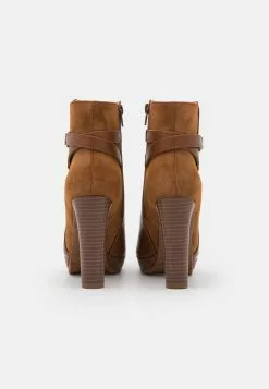 Anna Field Bottines À Plateau - Cognac -Anna Field Soldes 5b2ff44169104b5a9b86d06ee7b45d49