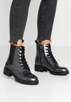 Anna Field Comfort - Bottines À Lacets - Gunmetal