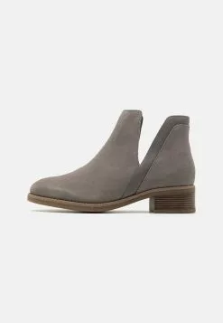 Anna Field Leather - Boots À Talons - Grey -Anna Field Soldes 6010ca7ea3774aa99b04c271b8f5d384