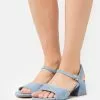 Anna Field Leather - Sandales - Light Blue -Anna Field Soldes 6159321f28cc417fa1423343cb29b99d