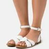 Anna Field Leather - Sandales - White 1 Anna Field Leather - Sandales - White -Anna Field Soldes 65f71475f2224e66a61b2f361dd7676d
