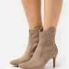 Anna Field Bottines À Talons Hauts - Taupe -Anna Field Soldes 6a0c670a6ddd4b1a800dc2ddc78681fe