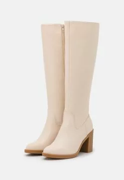 Anna Field Bottes - Off-White -Anna Field Soldes 6c631e5864444e738352f6fd785d16eb