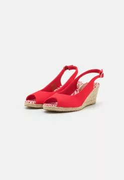 Anna Field Sandales Compensées - Red -Anna Field Soldes 6f7e559cecaf41f7a75d9a7d57a7b19c