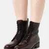 Anna Field Leather - Bottines À Lacets - Bordeaux