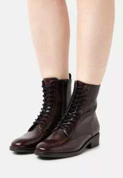 Anna Field Leather - Bottines À Lacets - Bordeaux