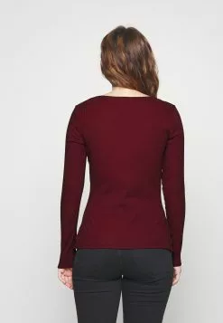 T-Shirt À Manches Longues - Dark Red -Anna Field Soldes 798c45d6e9e74c4f9ddb0a83014317fb