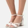 Leather Wide Fit - Sandales - White