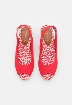 Anna Field Sandales Compensées - Red -Anna Field Soldes 84a7002469464f0eb3207c9289154773