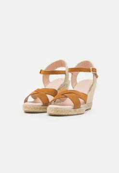 Anna Field Leather - Espadrilles - Cognac -Anna Field Soldes 85c3b0c7722445a486e7a5c6f40de073