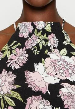 Anna Field Robe En Jersey - Black/Pink -Anna Field Soldes 87627e0286d3421bb5581e58d1547101