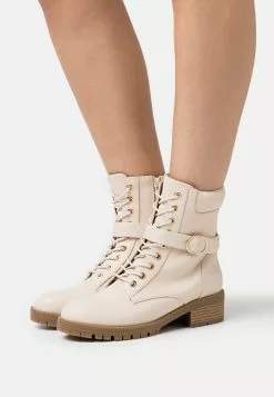 Anna Field Bottines À Lacets - Beige