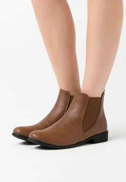 Anna Field Boots À Talons - Cognac