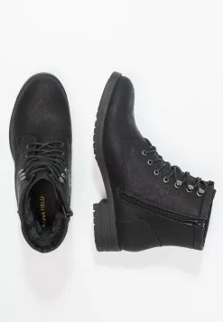 Anna Field Winter Boot - Bottines À Lacets - Black -Anna Field Soldes 8b6d960fcd704d99b897b271af4e57e6