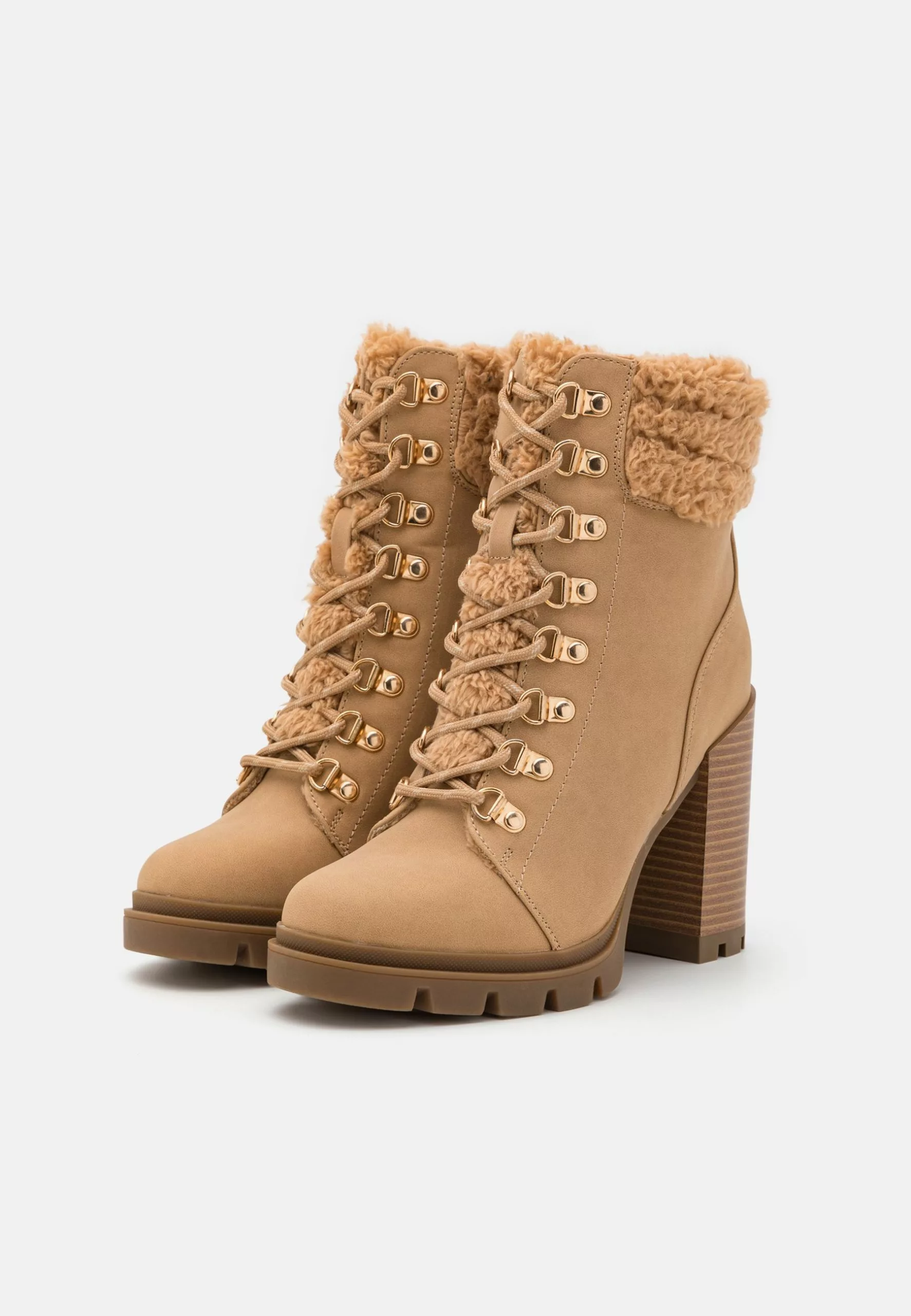 Anna Field Leather - Bottines À Lacets - Beige 5 Anna Field Leather - Bottines À Lacets - Beige – Image 3
