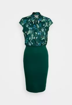 Anna Field Robe Fourreau - Dark Green-Multi-Coloured -Anna Field Soldes 8cd6e58b4ae4491494f15b709e4b9cc4