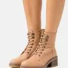 Anna Field Bottines À Lacets - Beige -Anna Field Soldes 90b1c2bf667a4e00a4cf6b3797a805c5
