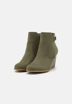 Anna Field Bottines Compensées - Khaki -Anna Field Soldes 9338573ddb374938a6d22d28054c557e