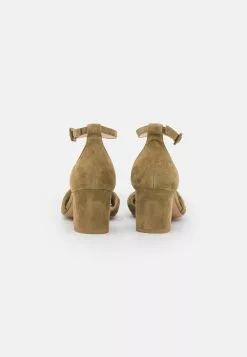 Anna Field Leather - Sandales - Khaki -Anna Field Soldes 9860eb849e0943babdc8141f96216124