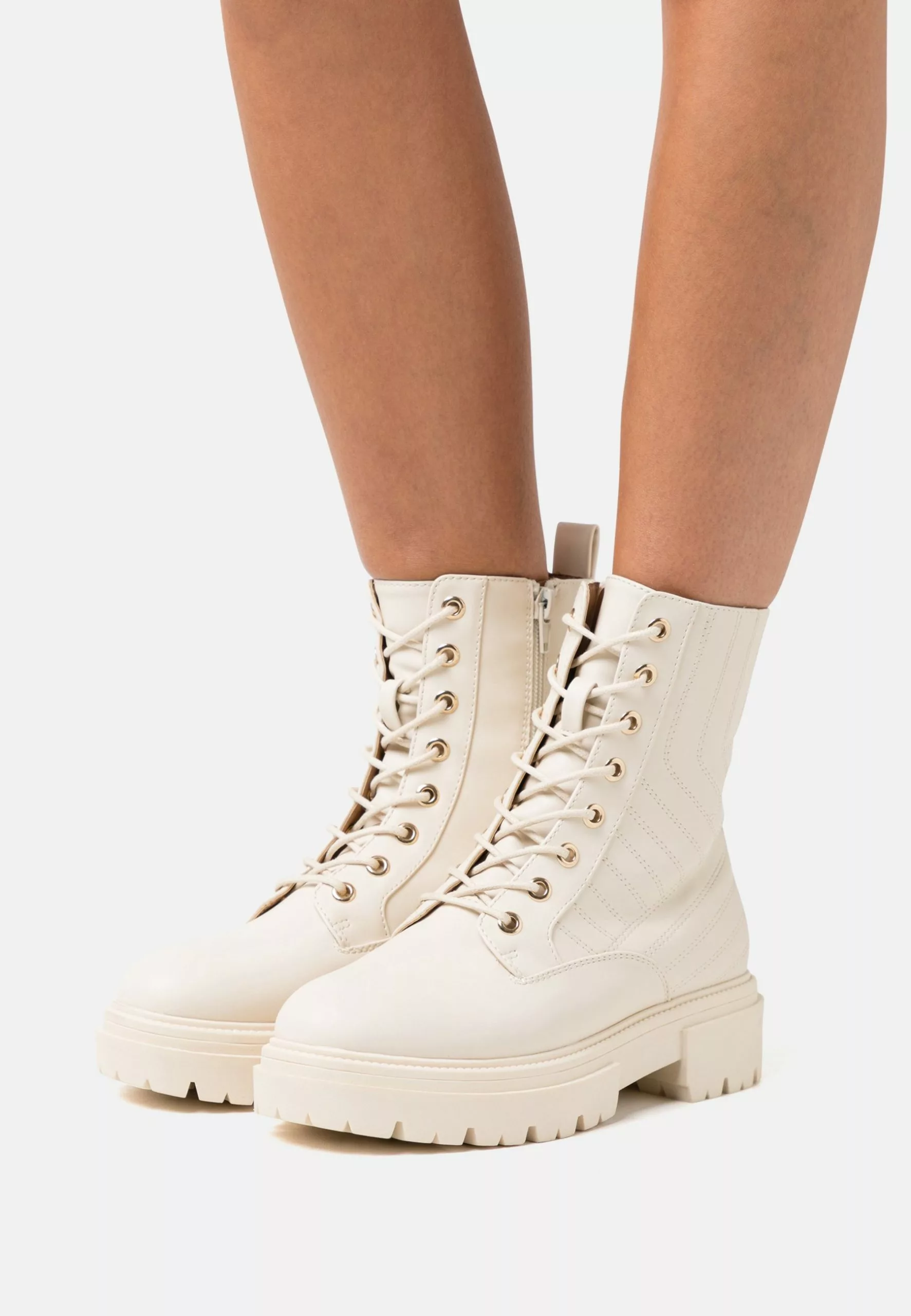 Anna Field Bottines À Lacets - Off-White 3 Anna Field Bottines À Lacets - Off-White