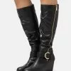 Anna Field Bottes Compensées - Black -Anna Field Soldes a163d77a1fc54ef6a60d81d364c3ea82