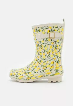 Anna Field Bottes En Caoutchouc - Yellow/Beige -Anna Field Soldes a475ae0d54904caba6132d45fc669aa7